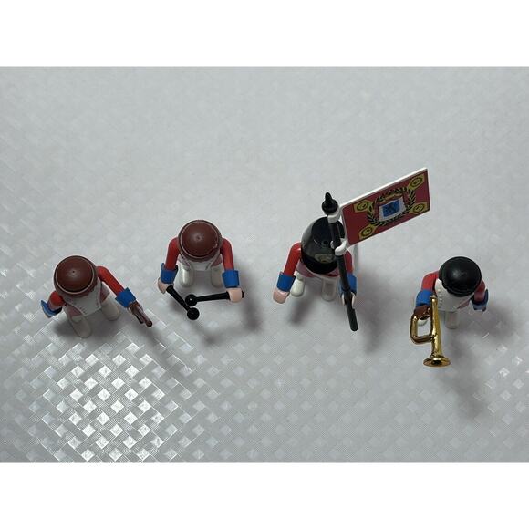 Set of 4 Vintage Geobra 1974 Soldiers, Figures - Picture 3 of 10